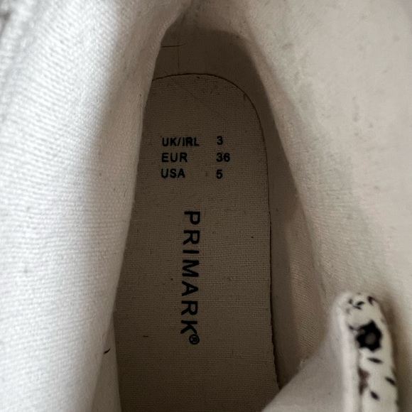 NWOT Primark High Top Sneakers - Picture 6 of 8